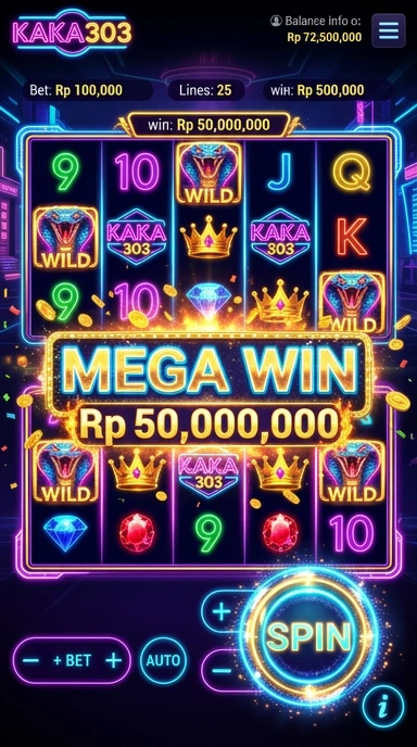 Cuplikan layar menu unduhan kaka303 untuk perangkat Android